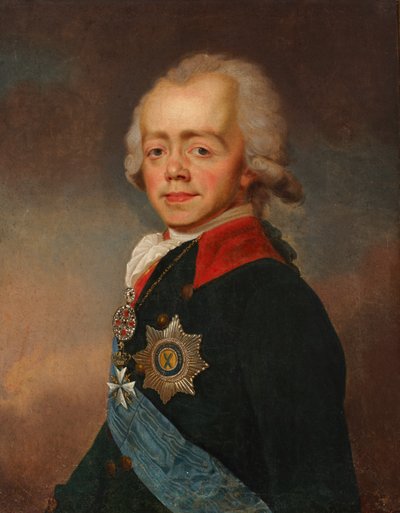 Zar Pablo I, c.1800 de Jean Louis Voille